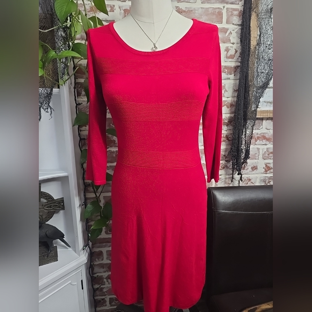 Worthington womens sweater dress sz medium